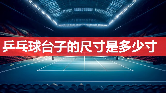 乒乓球台子的尺寸是多少寸