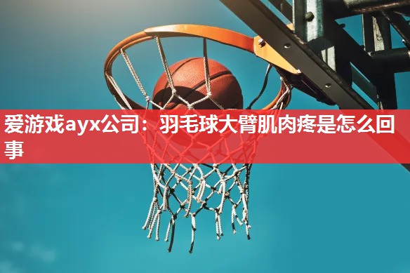 爱游戏ayx公司：羽毛球大臂肌肉疼是怎么回事